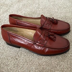 Santoni Arden Tan Loafers EUC